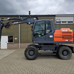 Atlas 160W voor Frank Brakenhoff machineverhuur 1